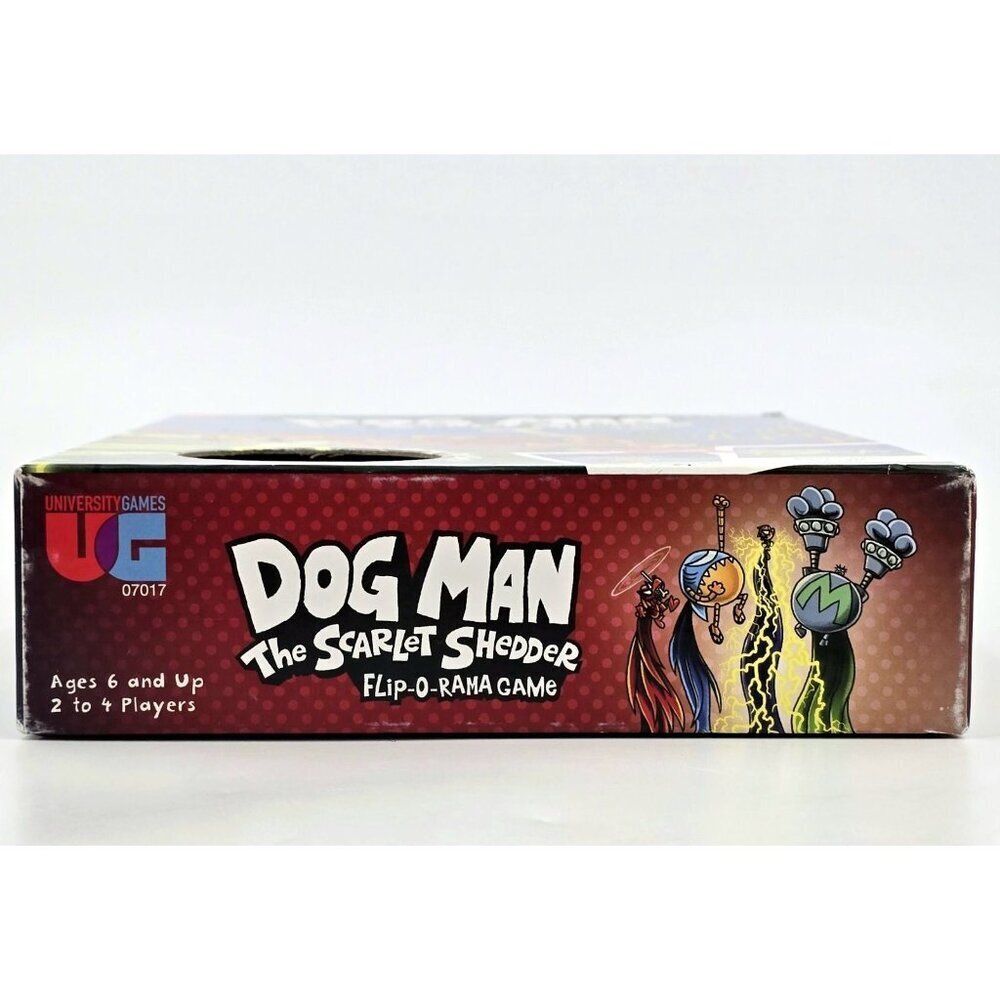 Dog Man The Scarlet Shedder Flip-O-Rama Game University Games - Picture 6 of 8